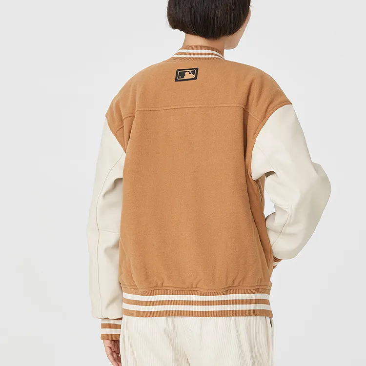 MLB Baseball Jerseys Unisex Khaki-4