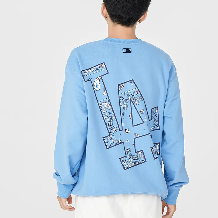MLB Sweatshirt Unisex Light Blue-5