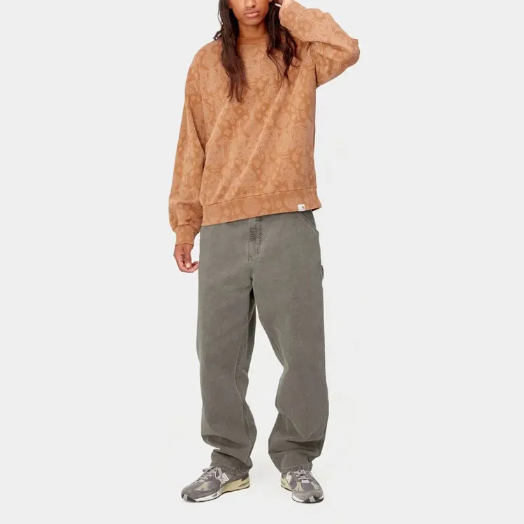 Carhartt WIP Single Knee Dearborn Canvas 12oz Relaxed Straight Fit Pants-2
