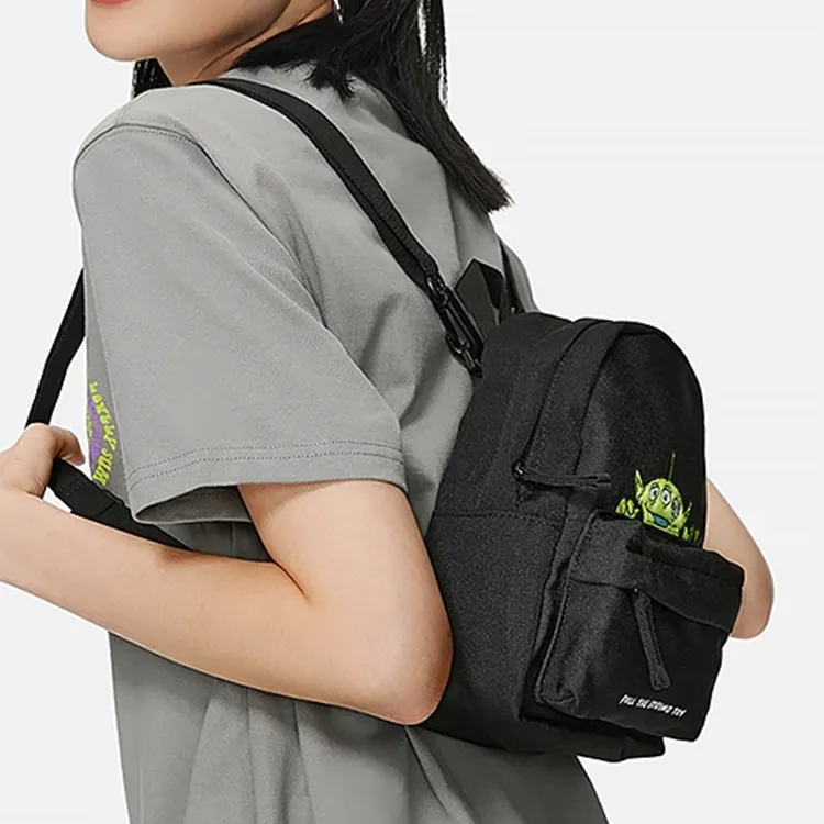 LiNing Disney Collaboration Polyester Backpack Regular Unisex Black-3