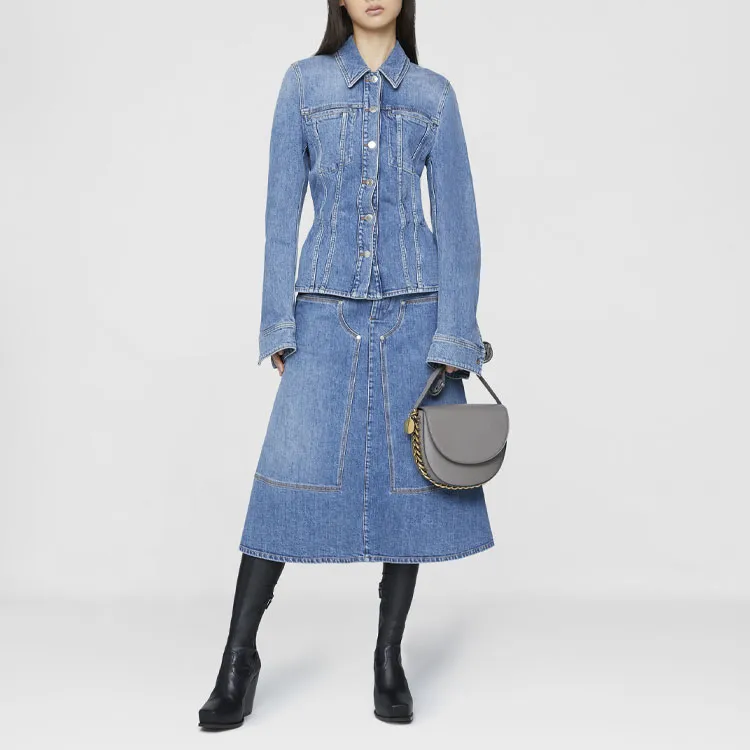 Stella McCartney Elasticated Waist Denim Jacket-1