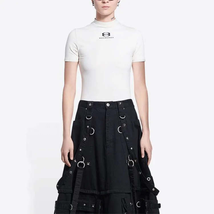 Balenciaga SS22 T Shirt Women's White-2