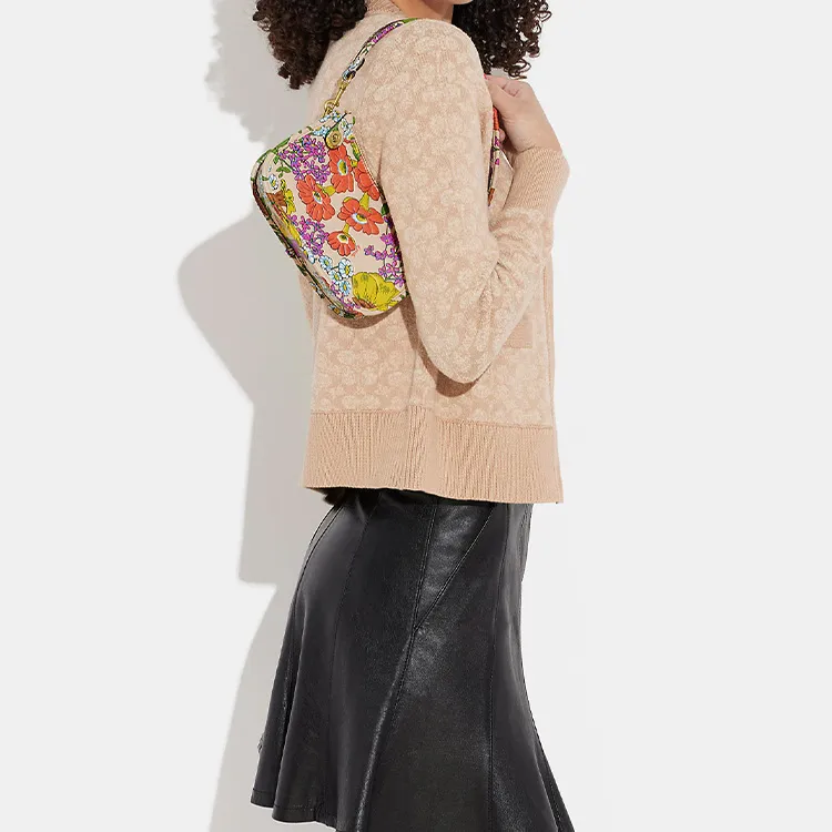 COACH Swinger Glove Tanning Shoulder Bag Handbag Shoulder Bag Women's Multicolor-4