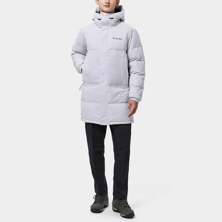 Columbia Omni Heat Down Jacket Men's Gray-2