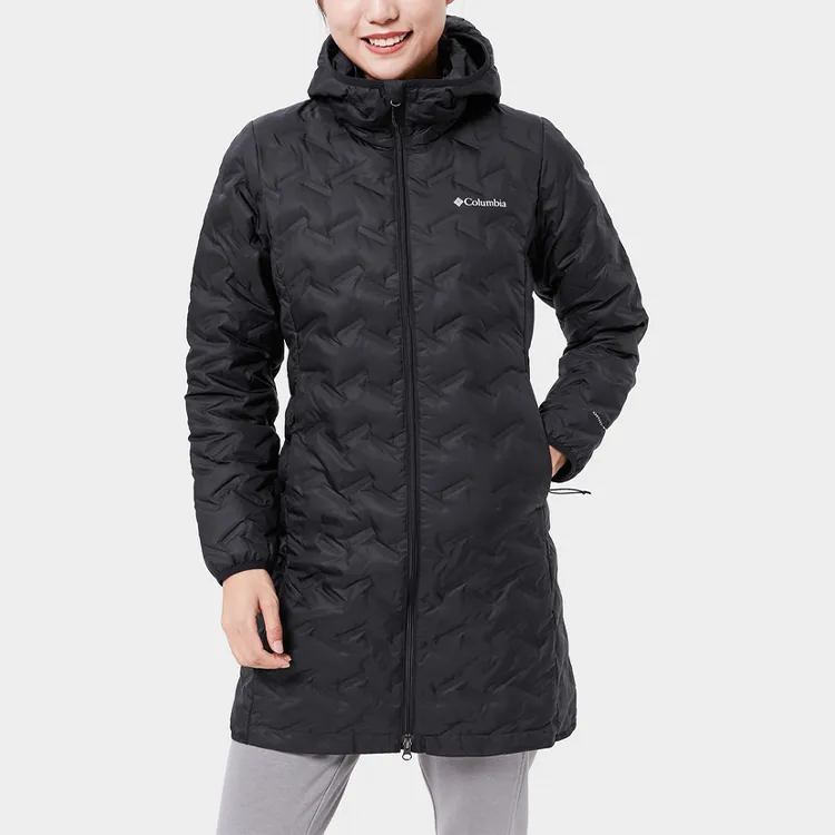 Columbia Delta Ridge Down Jackets Women's Black-2