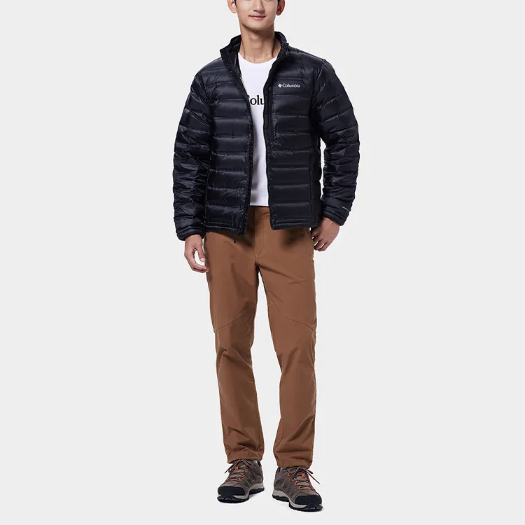 Columbia Pebble Peak Down Jacket Men's Black-2