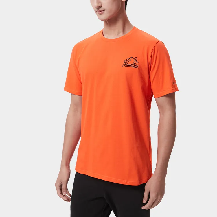 Columbia City Outdoor Collection T Shirts Men Orange-4