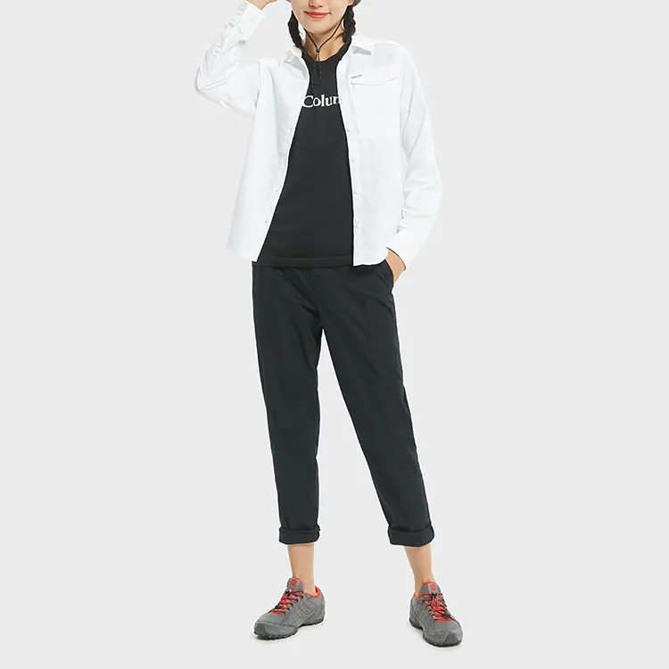 Columbia Shirts Women's White-3