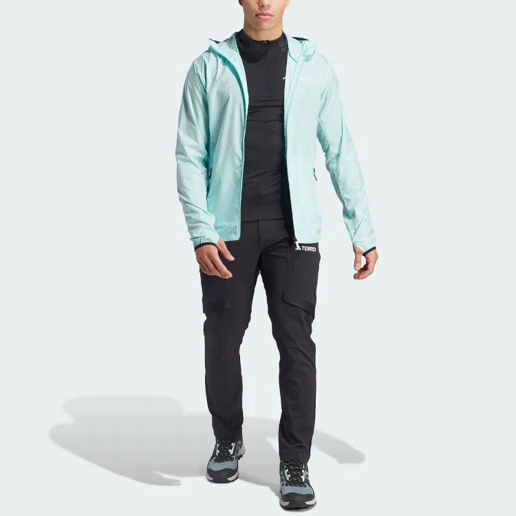 Adidas Jackets Men Light Mint Green-5