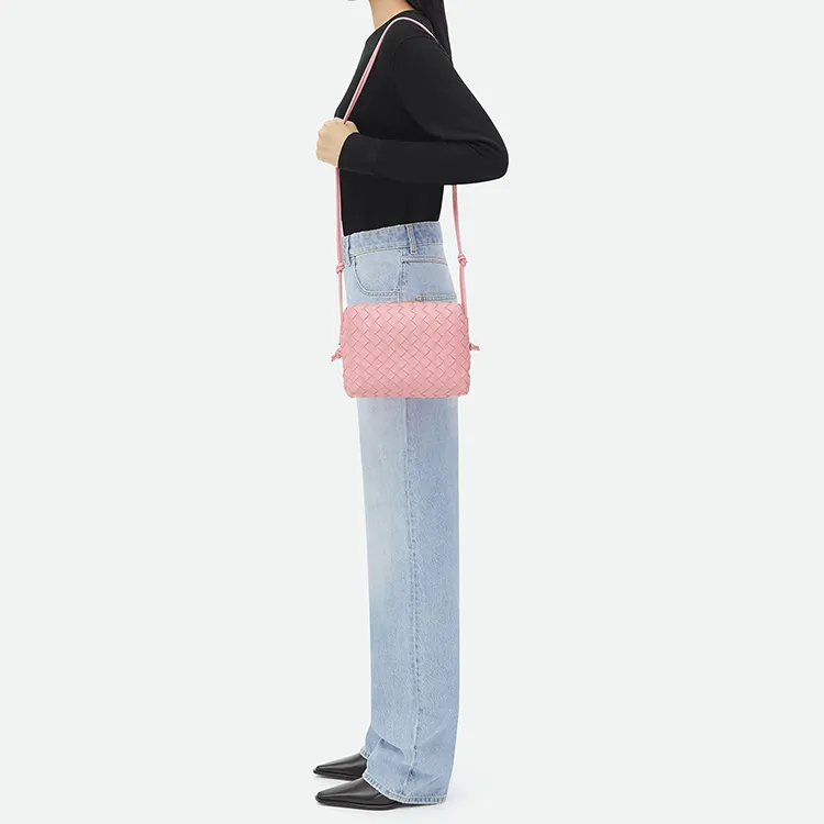 Bottega Veneta Small Loop Camera Bag Ribbon-4