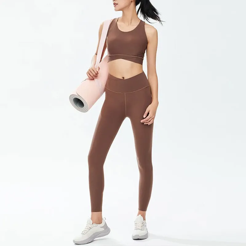 ANTA Variety Training Collection Sports Underwear Women's Light Coffee-5