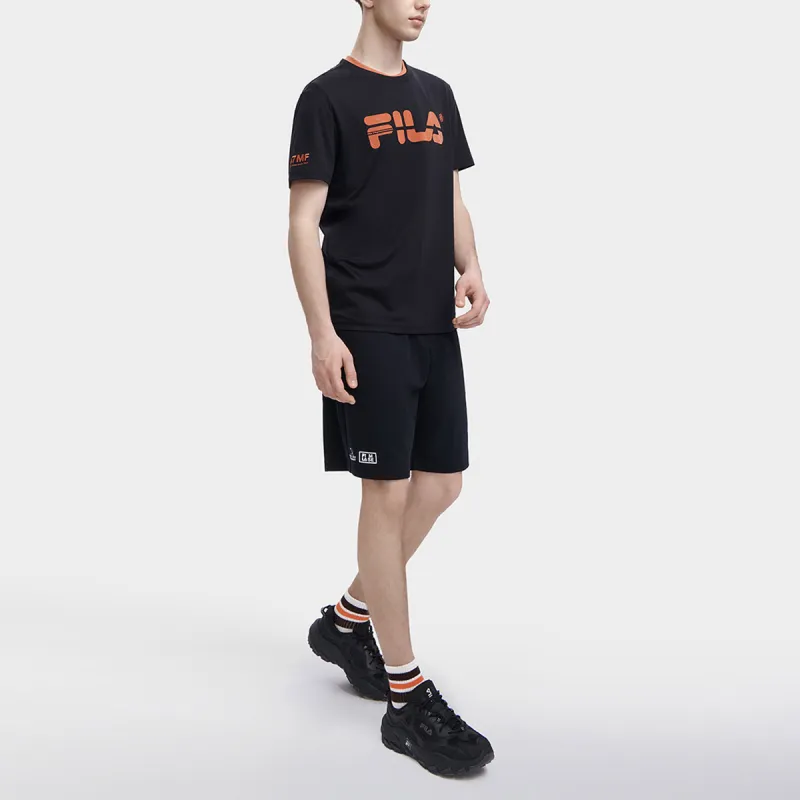 FILA T Shirts Men Jet Black-3