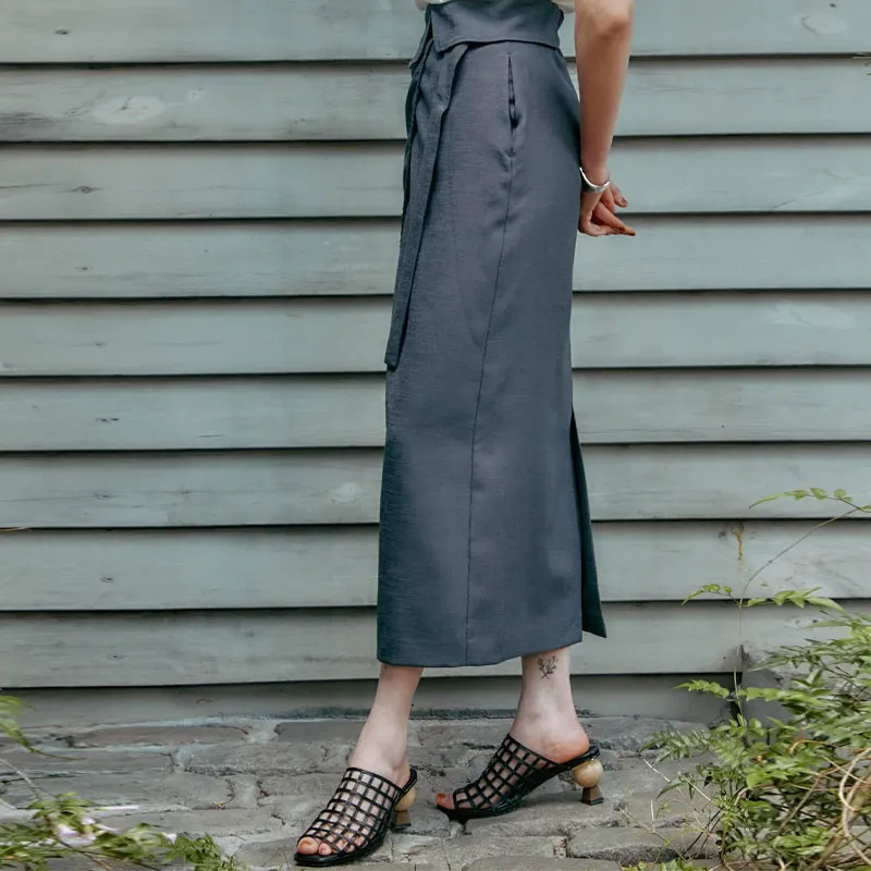 PUBLIC TOKYO Casual Long Skirts Women's-2