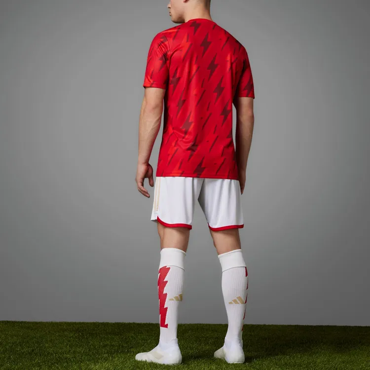 Adidas Arsenal Soccer Jerseys Men Red-3