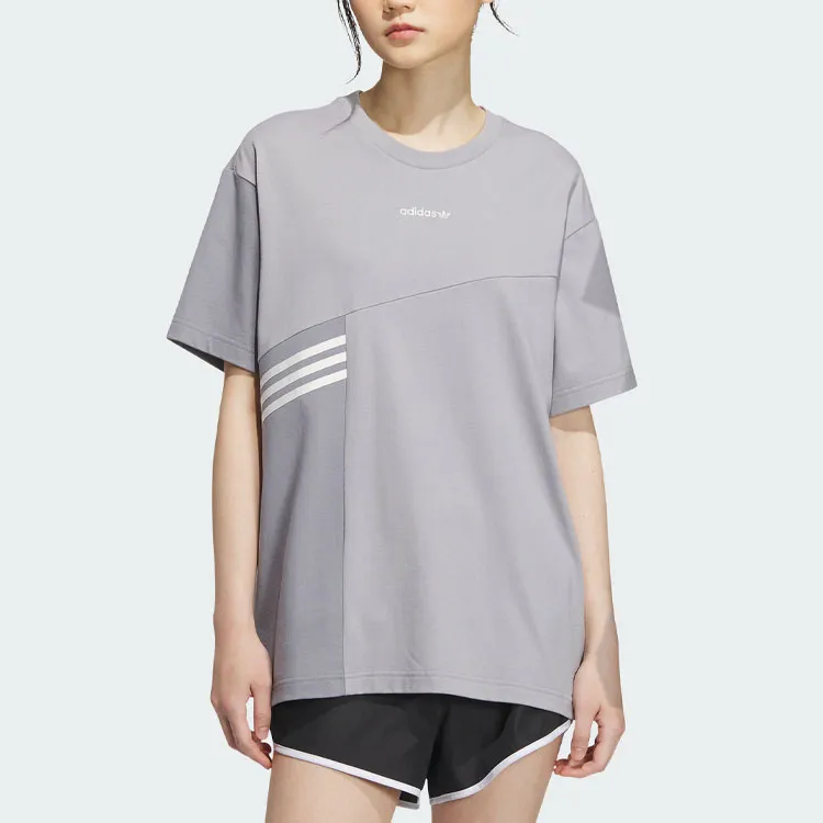 Adidas Originals T Shirt Unisex Aluminum Gray-5