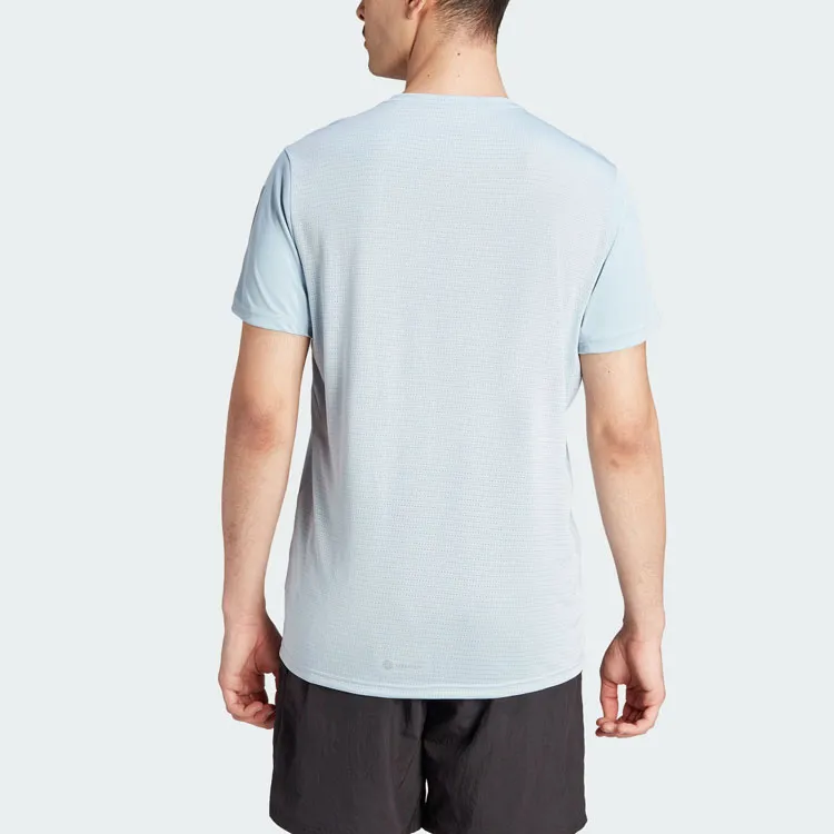 Adidas T Shirts Men Blue-2