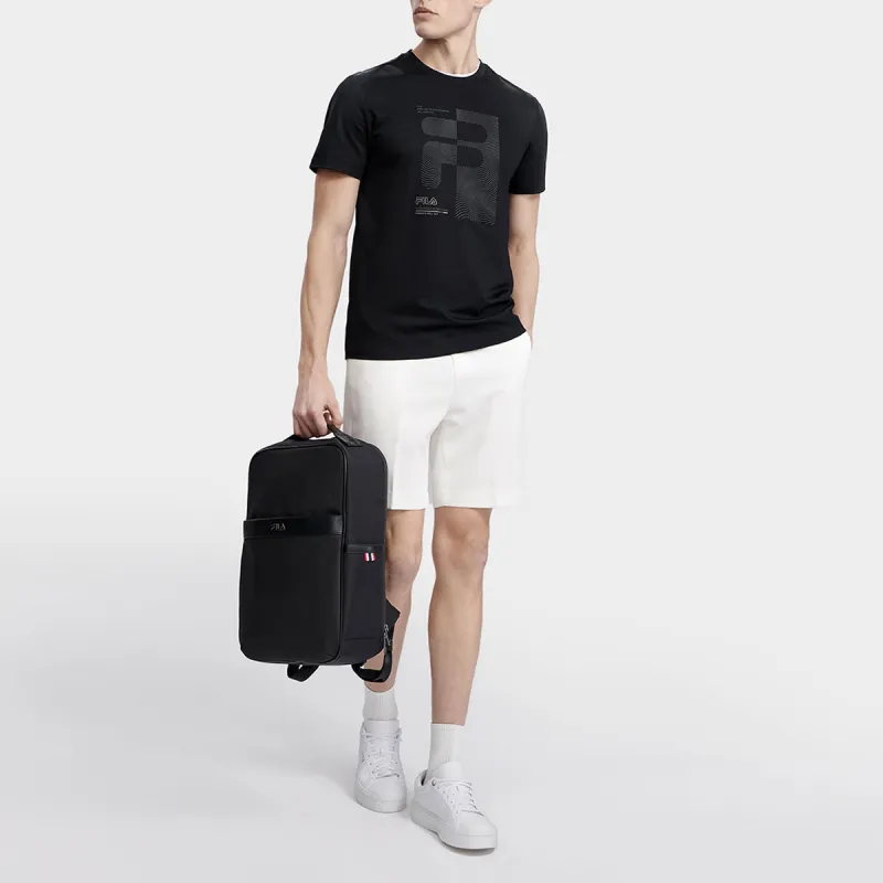FILA T Shirts Men Jet Black-4