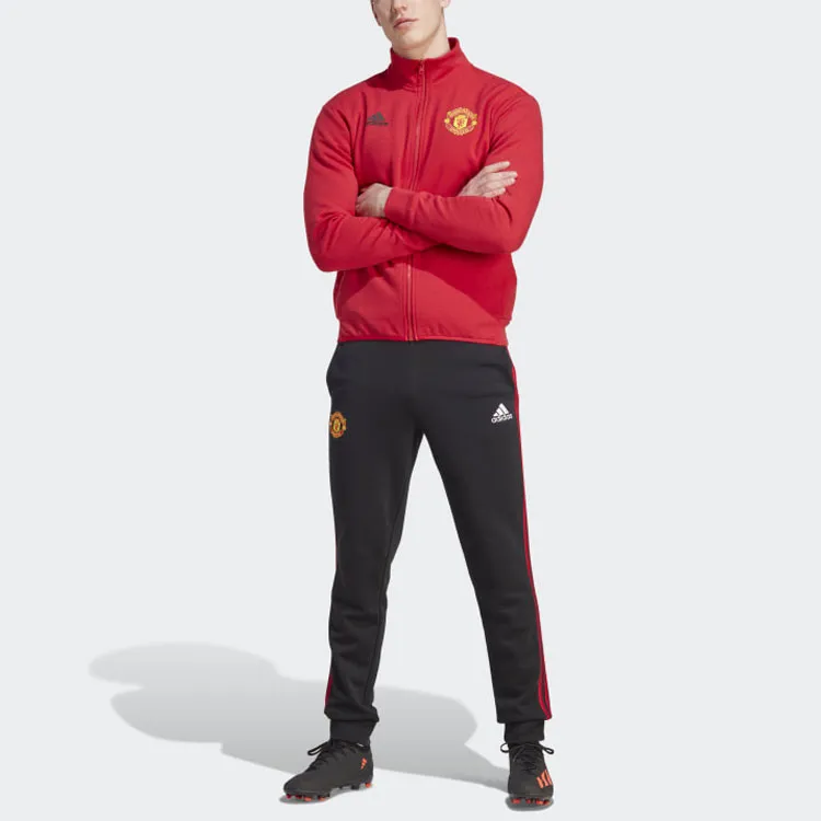 Adidas Manchester United Jackets Men Red-5