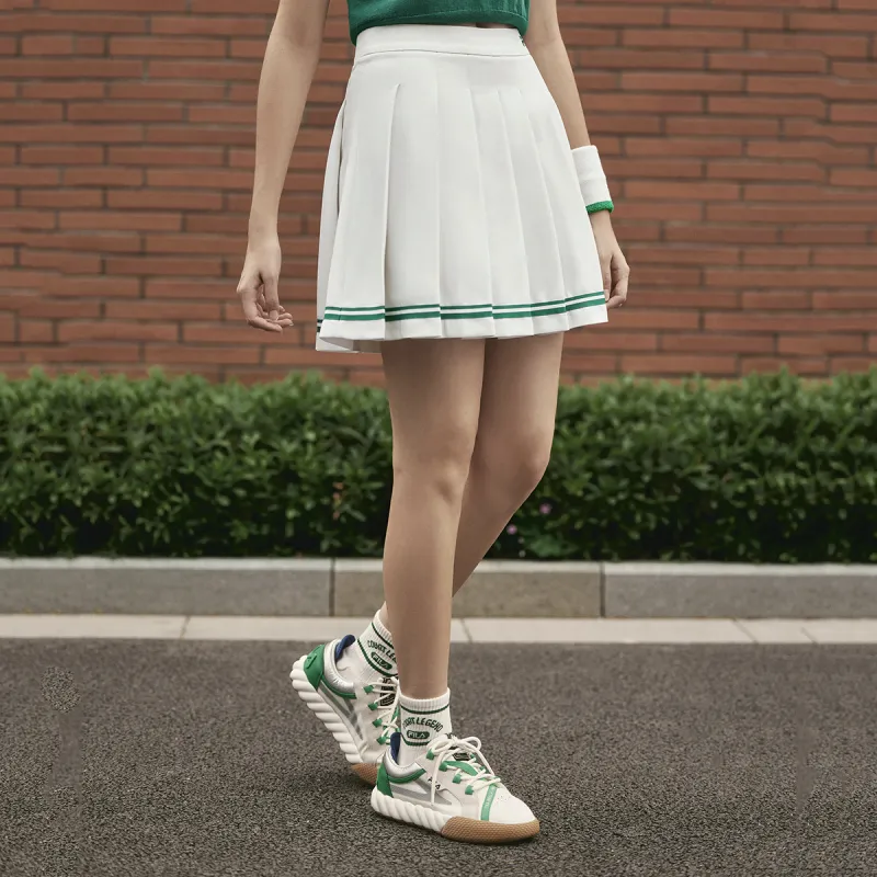 FILA ORIGINALE Casual Short Skirts Women's Cloud White-5