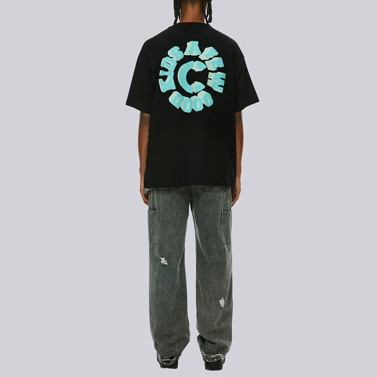 Afgk X CLOTTEE X AFGK Co Brand Series SS23 T Shirts Unisex Black-3