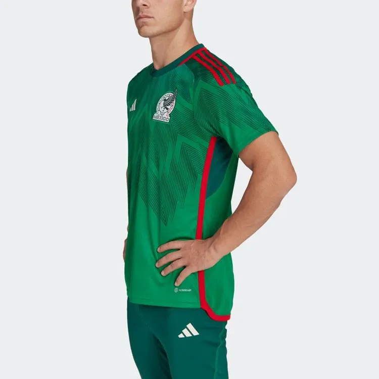 Adidas Mexico Team Soccer Jerseys Men Green-5