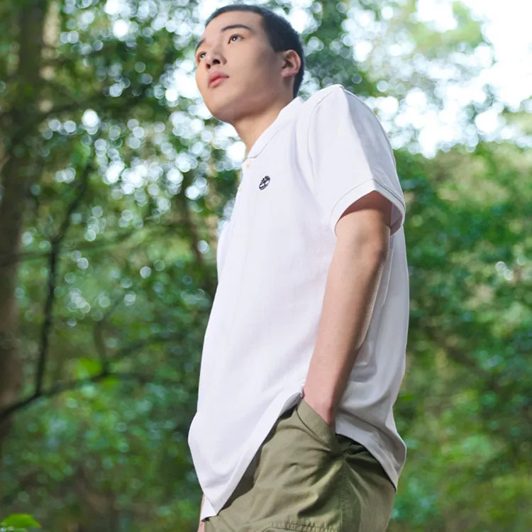 Timberland Polo Shirt Men's White-4
