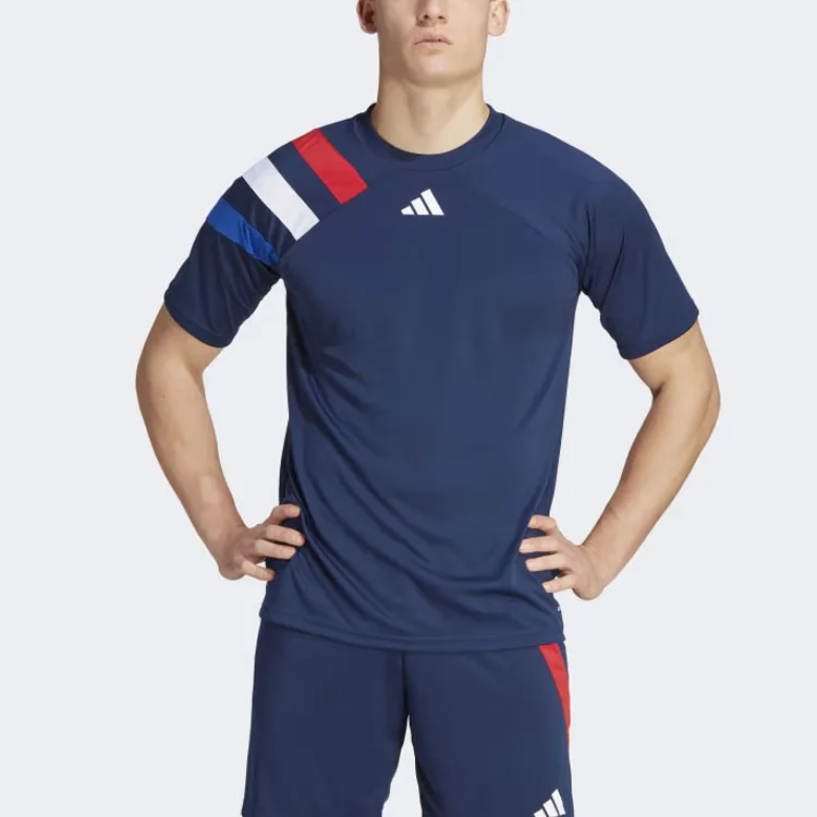 Adidas Soccer Jerseys Men Dark Blue-2