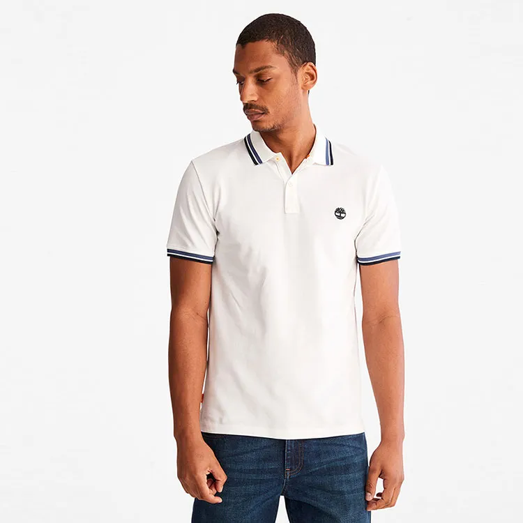 Timberland Polo Shirt Men's White-2