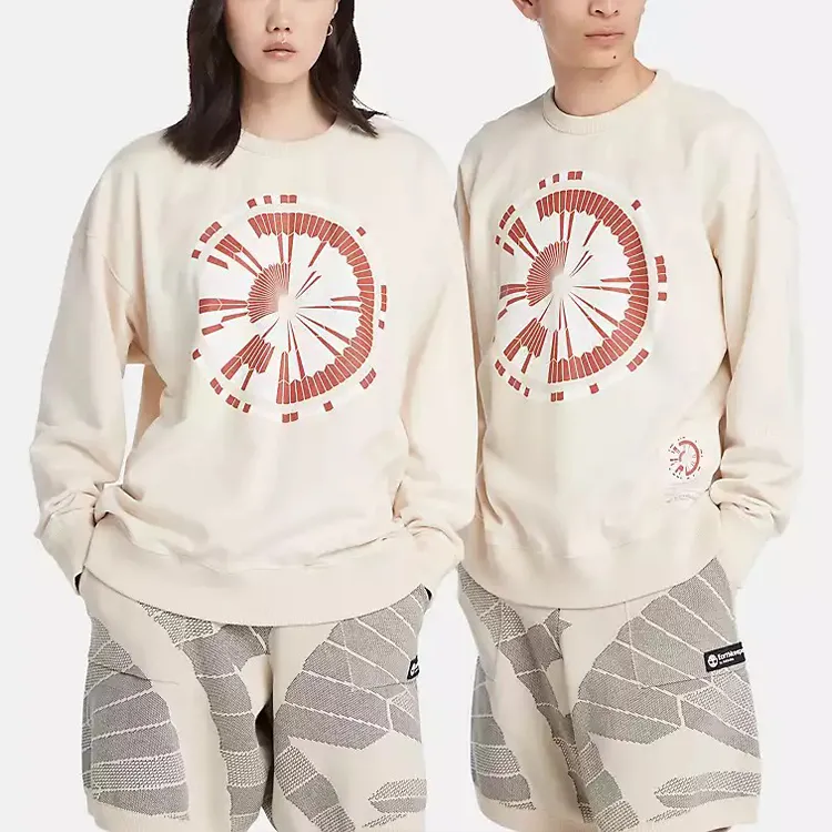 Timberland Sweatshirts Unisex Vintage White-2
