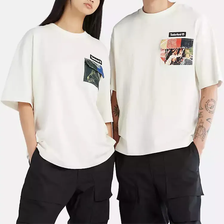 Timberland T Shirts Unisex White-2