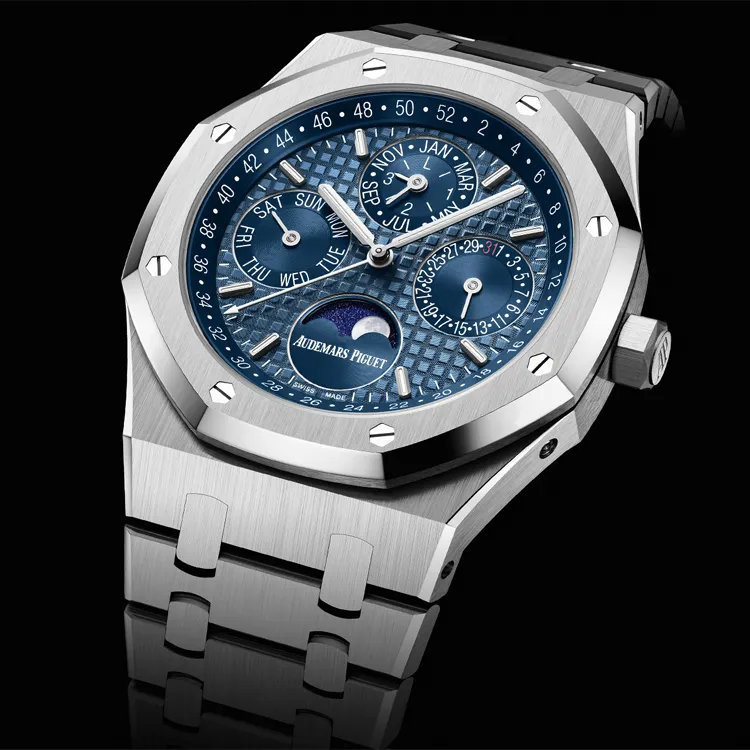 AUDEMARS PIGUET 2022 Pre-owned Royal Oak Perpetual Calendar 29mm-3