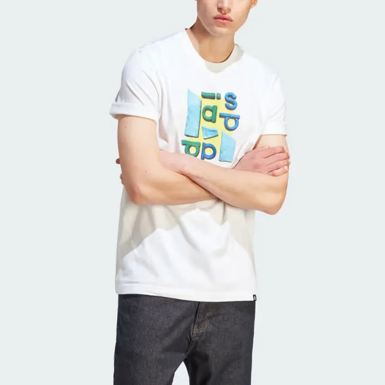 Adidas Sportswear T Shirt Men's White-3