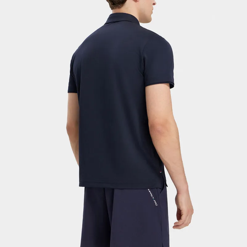 FILA Polo Shirt Men's Royal Blue-3