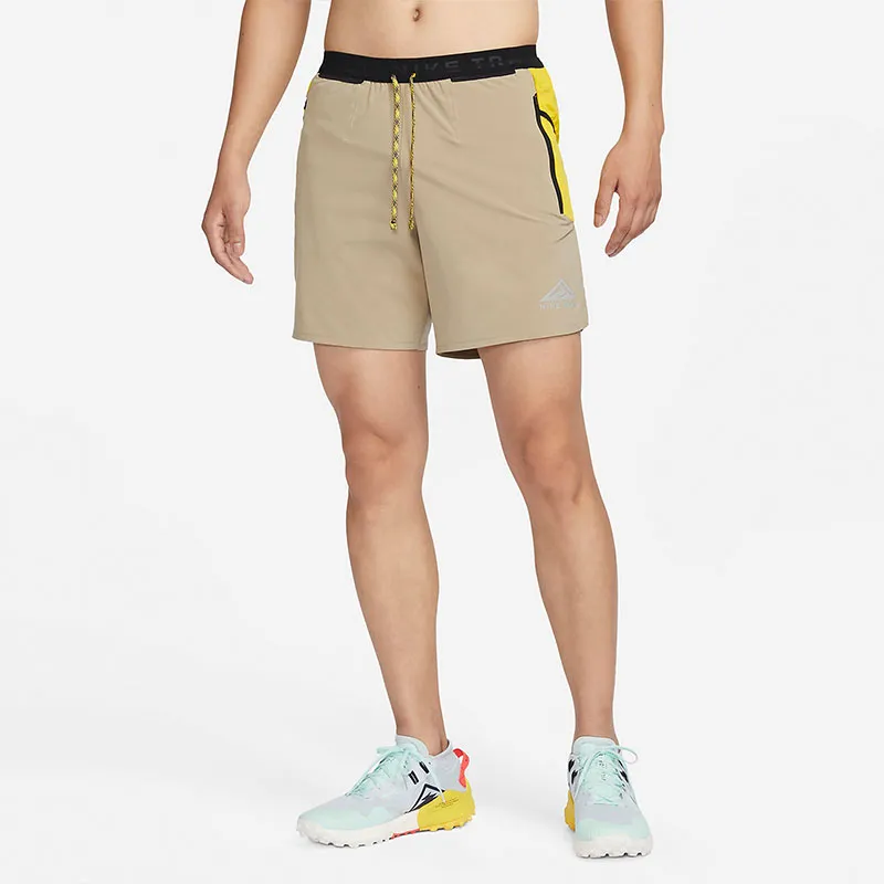 Nike Casual Shorts Men Khaki-3