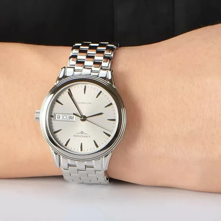 LONGINES Men Military Flag Collection Watch-4