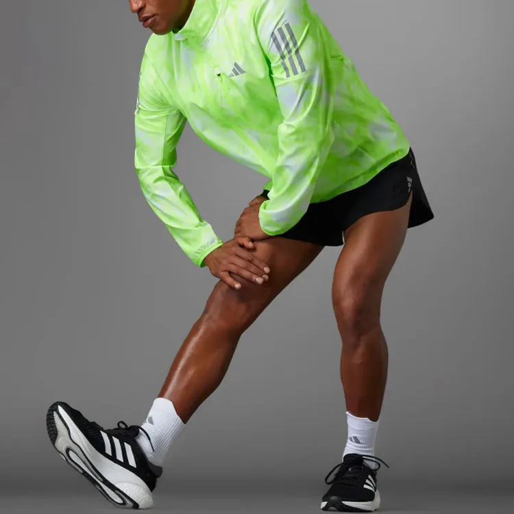 Adidas ALLOVER PRINT Jackets Men Bright Lemon-4