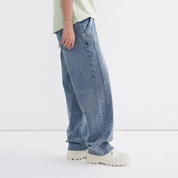 Palladium Jeans Men's Light Denim Blue-3