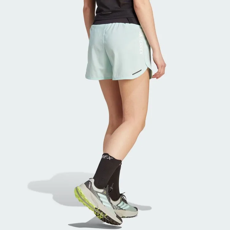 Adidas Sports Shorts Women's Aqua Green-2