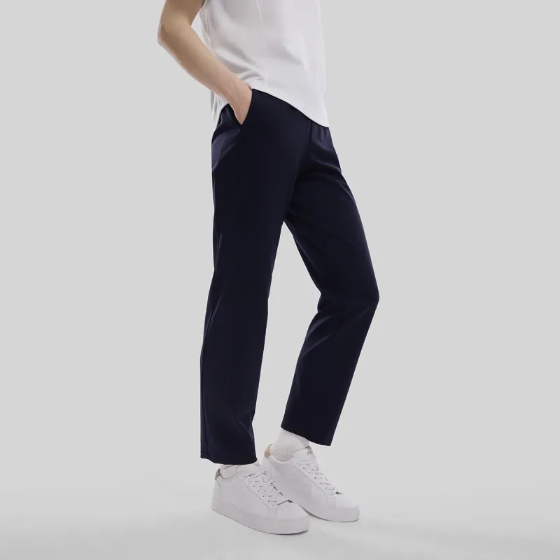 FILA Knitted Sweatpants Women's Legend Blue-3