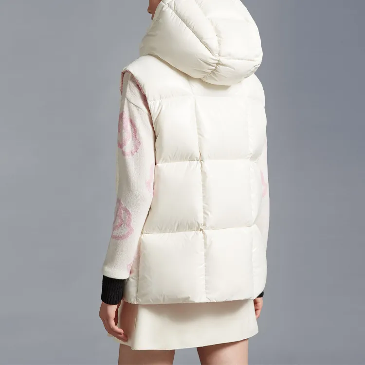 Moncler Luzule Logo patch Padded Gilet-2