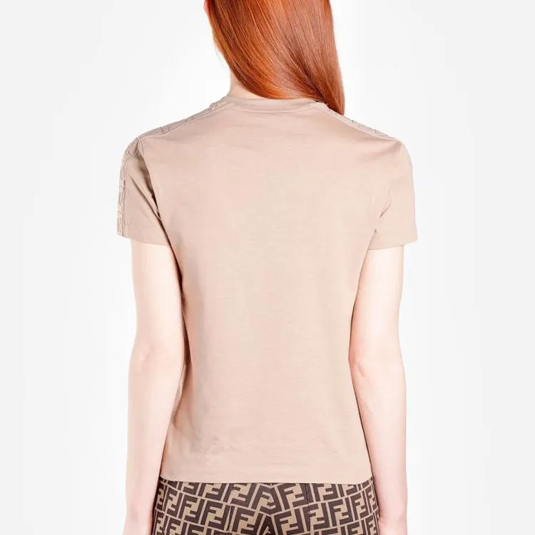 FENDI T Shirts Women's Umber-3
