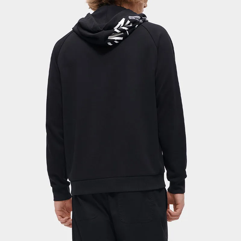 FILA FUSION BASEBALL Series Sweatshirts Men Jet Black-3