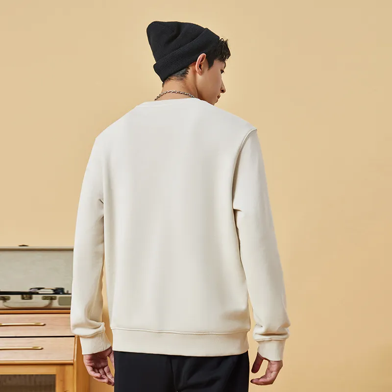 Erke Sweatshirt Men's Khaki Gray-5
