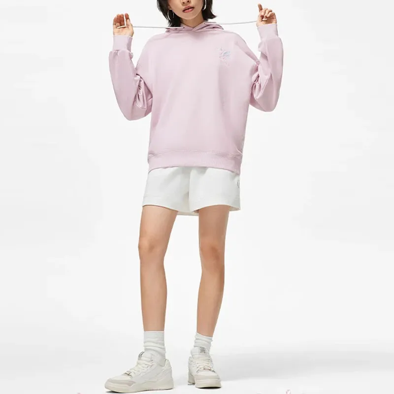 LiNing Sports Trend Series Sweatshirt Women's Dusty Pink Purple-3