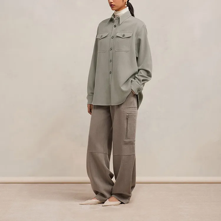 Ami Chest Pocket Overshirt-3