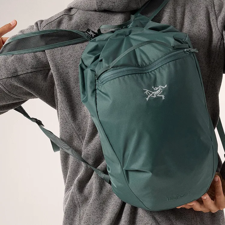 Arcteryx Nylon Backpack Regular Unisex Green-4