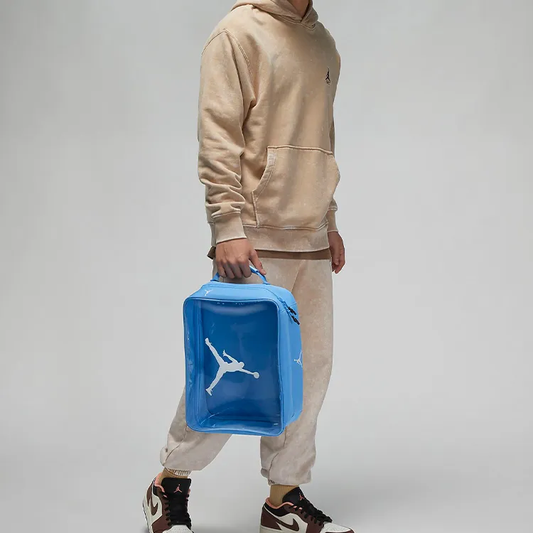 Jordan Polyester Shoe Box Bag Handbags Regular Unisex Blue-4