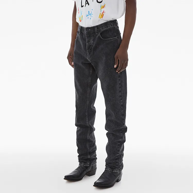 Helmut Lang Jeans Men Washed Charcoal-4