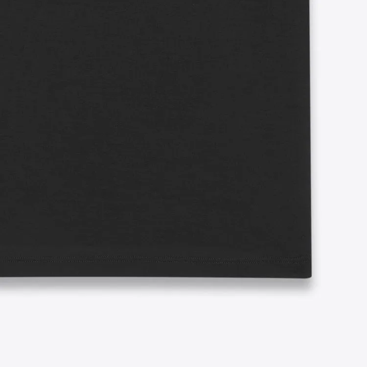 SAINT LAURENT Crewneck Short Sleeved T Shirt-7