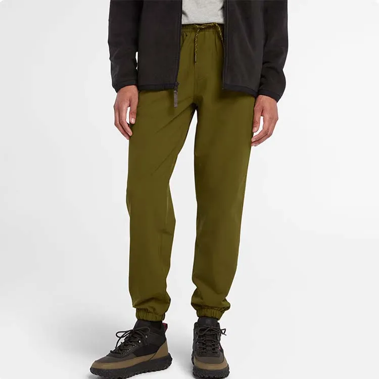 Timberland Casual Pants Men Dark Olive Green-3